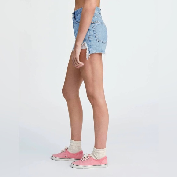 RE/DONE - 70s High Rise Short in Light Worn 10 - Picture 2 of 5